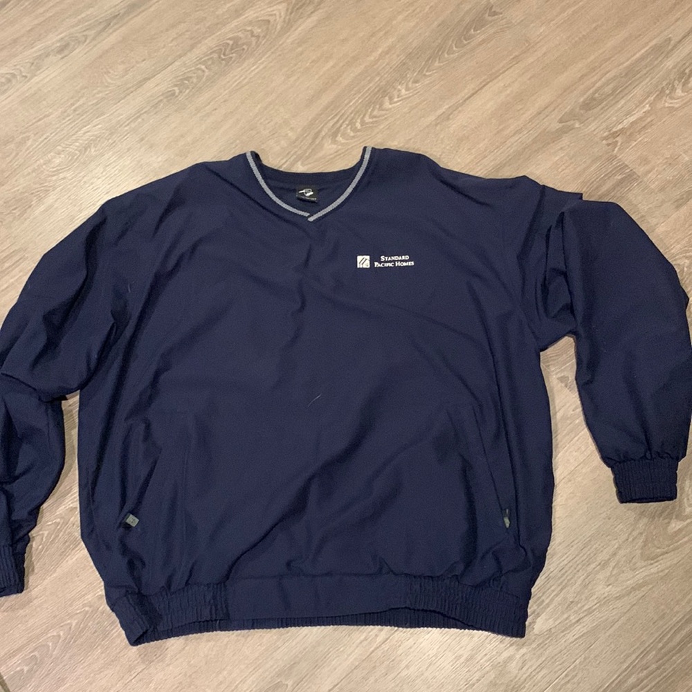 Nike Men’s XXL Vintage Standard Pacific Homes Crewneck Windbreaker